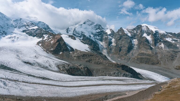 mountains, landscape, snow